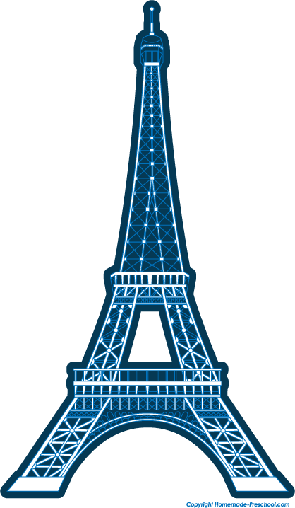 418x718 Eiffel Tower Silhouette Clipart Free Stock Photo Public Domain