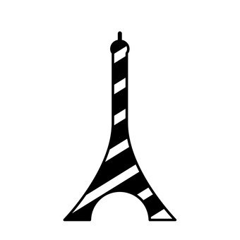 340x340 Free Cliparts Silhouette, Eiffel Tower