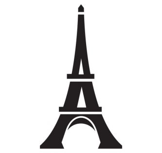 333x313 Eiffel Tower Silhouette Clipart Free Eiffel Tower Clipart