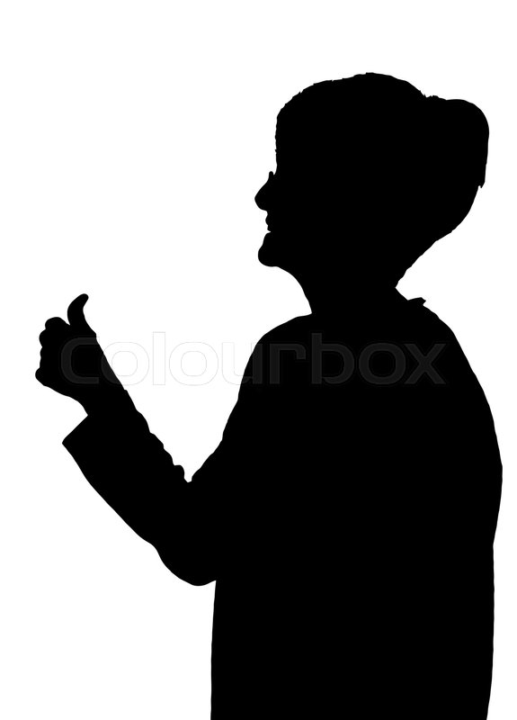 575x800 List Of Synonyms And Antonyms Of The Word Elderly Silhouette