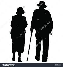 217x232 Elderly Silhouette