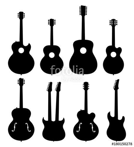 456x500 Vector Illustration Of A Set Of No Name, No Brand, Imaginary Jazz
