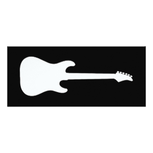 307x307 Guitar Silhouette Gifts Amp Gift Ideas Zazzle Uk
