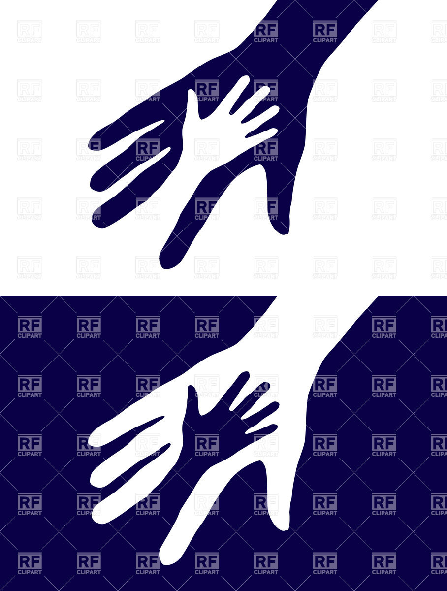 908x1200 Two Hands Silhouette