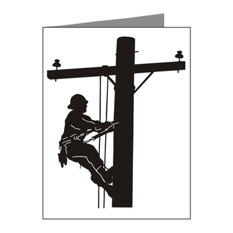 460x460 Electrical Lineman Invitations And Announcements