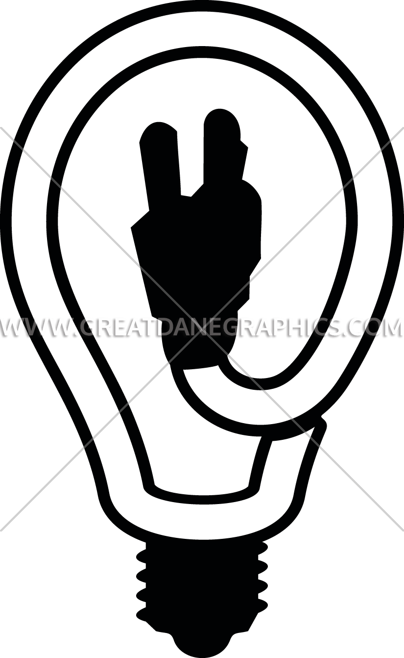 825x1342 Electrician Light Bulb Production Ready Artwork For T Shirt Printing