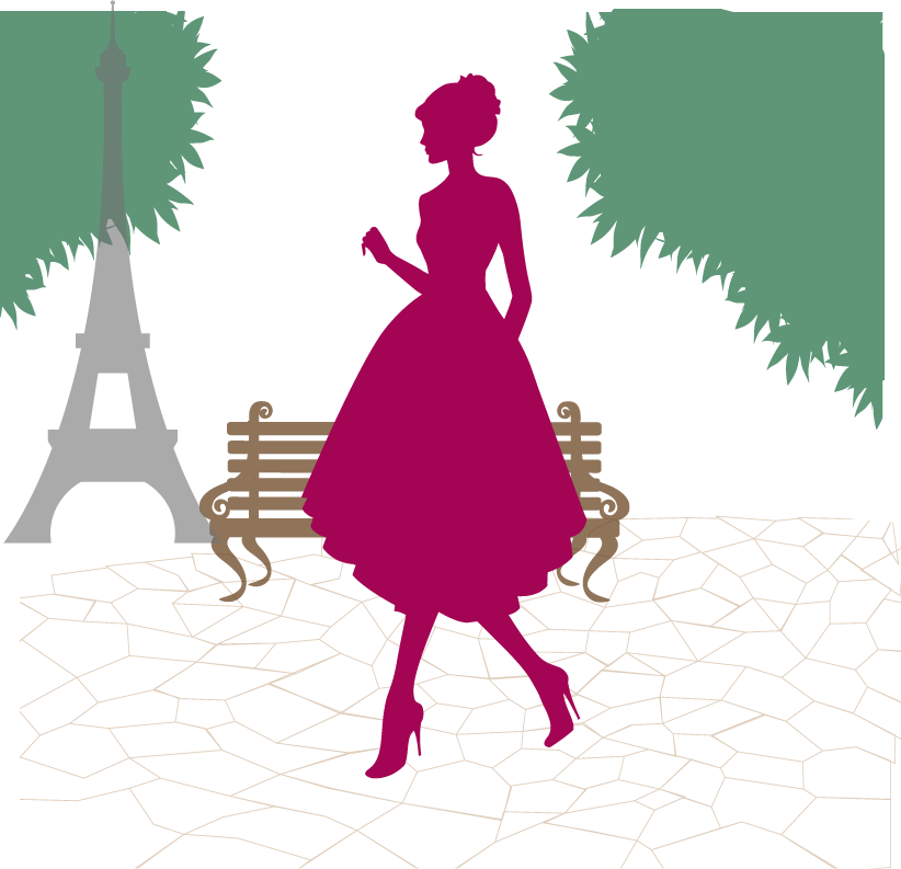822x793 Paris Photo Silhouette
