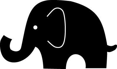 398x235 Image Gallery For Cute Baby Elephant Silhouette Learn With Fun