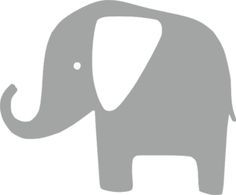236x195 Elephant Silhouette Clip Art Gray Elephant Clip Art