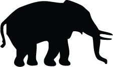 225x133 Elephant Silhouette Silhouette Of Elephant
