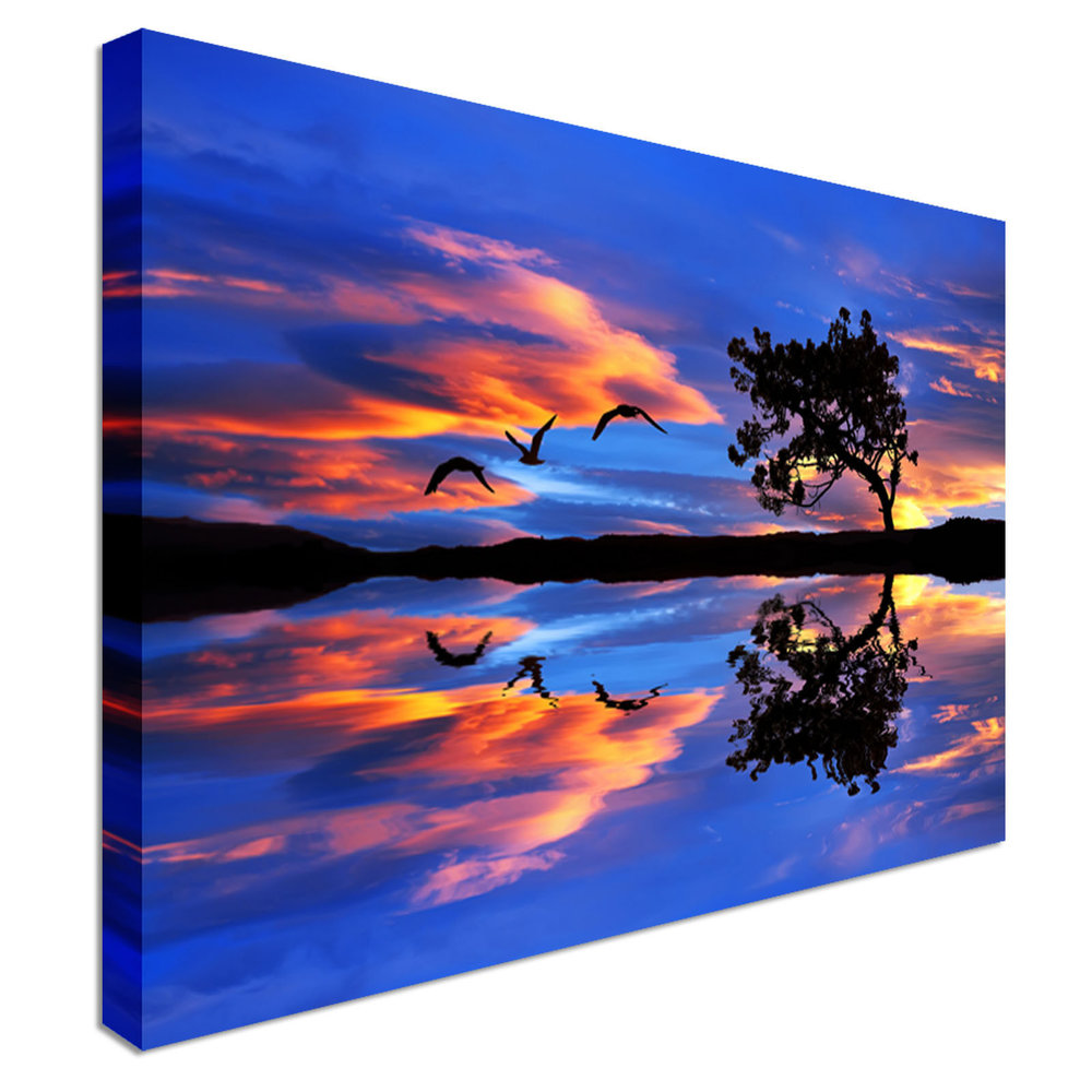 1000x1000 Sunset Prints Canvas Town