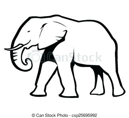 450x412 Elephant Outline Cutouts Google Search Elephant Outline Cutouts