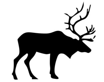 340x270 Elk Silhouette Etsy
