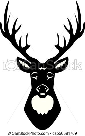 296x470 Whitetail Deer Buck Silhouette Illustrations And Clipart. 49