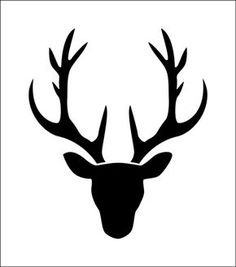 236x267 Deer Head Silouette My Dear Husband Whipped Up This Deer Head