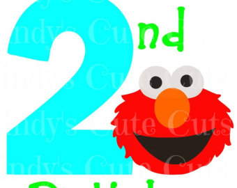 340x270 It's My First Birthday Red Monster 1st 1 One Girl Cuttable, Dxf