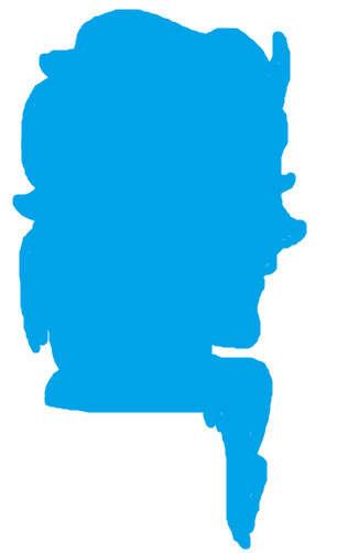 326x502 Elsa Silhouette