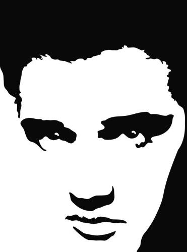 371x500 Elvis Presley Silhouette Clip Art Clipart
