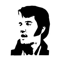236x226 Hot Elvis Presley Silhouette Wall Art Sticker Decal Home Diy