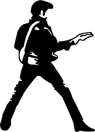 325x450 Elvis Presley Guitar Dance