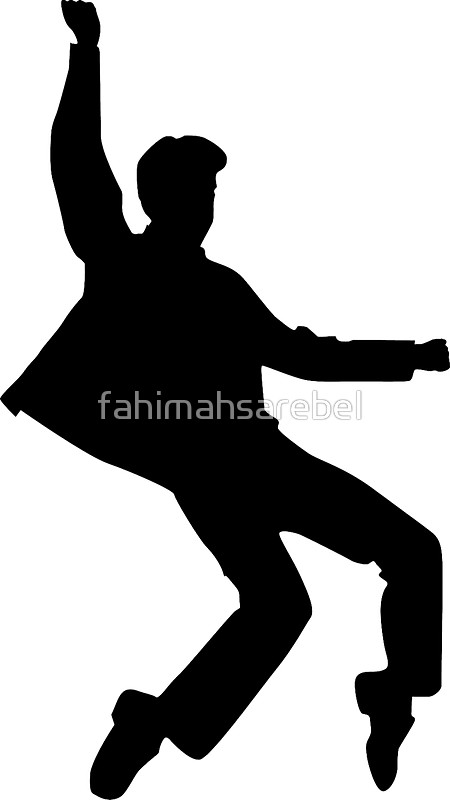 450x800 Elvis Silhouette Stickers By Fahimahsarebel Redbubble