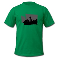 190x190 Shop Seattle Skyline T Shirts Online Spreadshirt