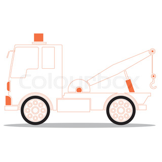 320x320 Vector Set Of Silhouettes The Cargo Trucks. Stock Vector Colourbox