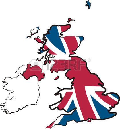 418x450 Map Clipart Uk