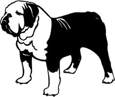 236x198 Bulldog. If Its A Boy, A Bullie Silhouette Will Be Necessary