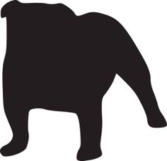 236x227 English Bulldog Silhouette Craft Projects To Do!!!!