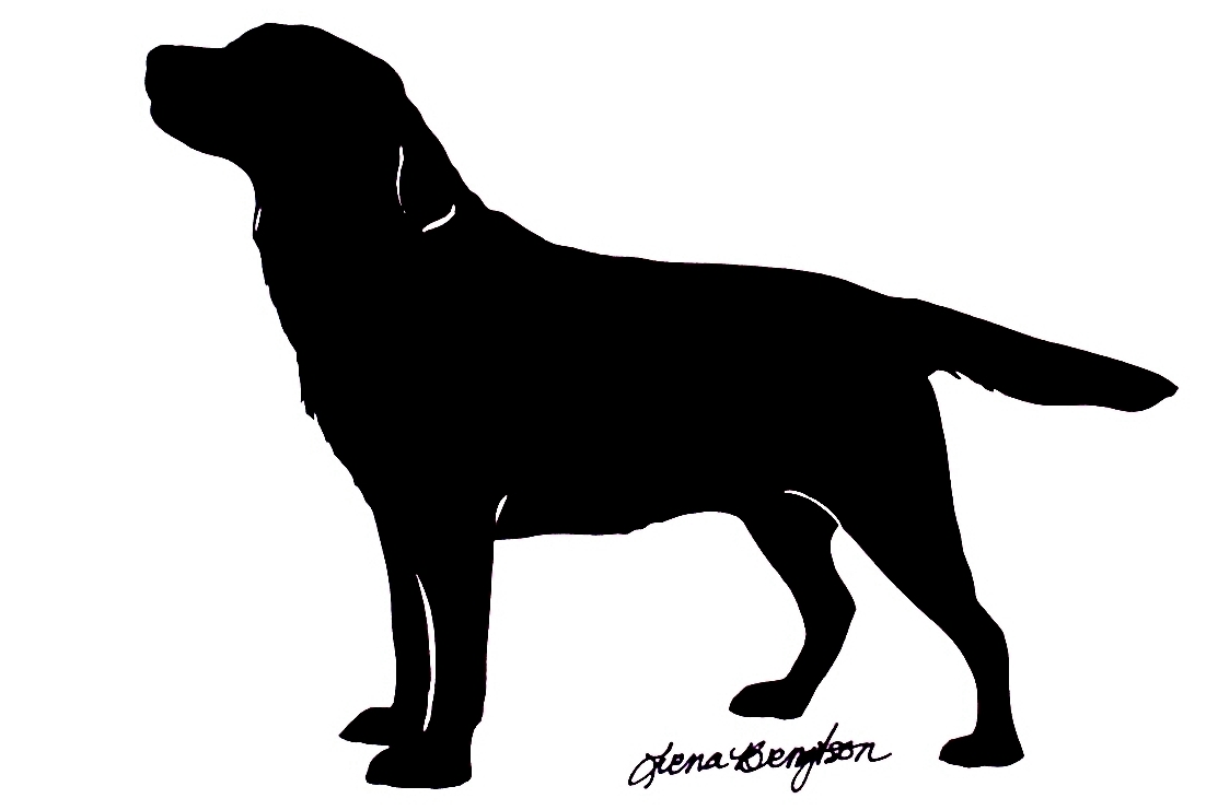 1113x741 Black Labrador Silhouette Clipart