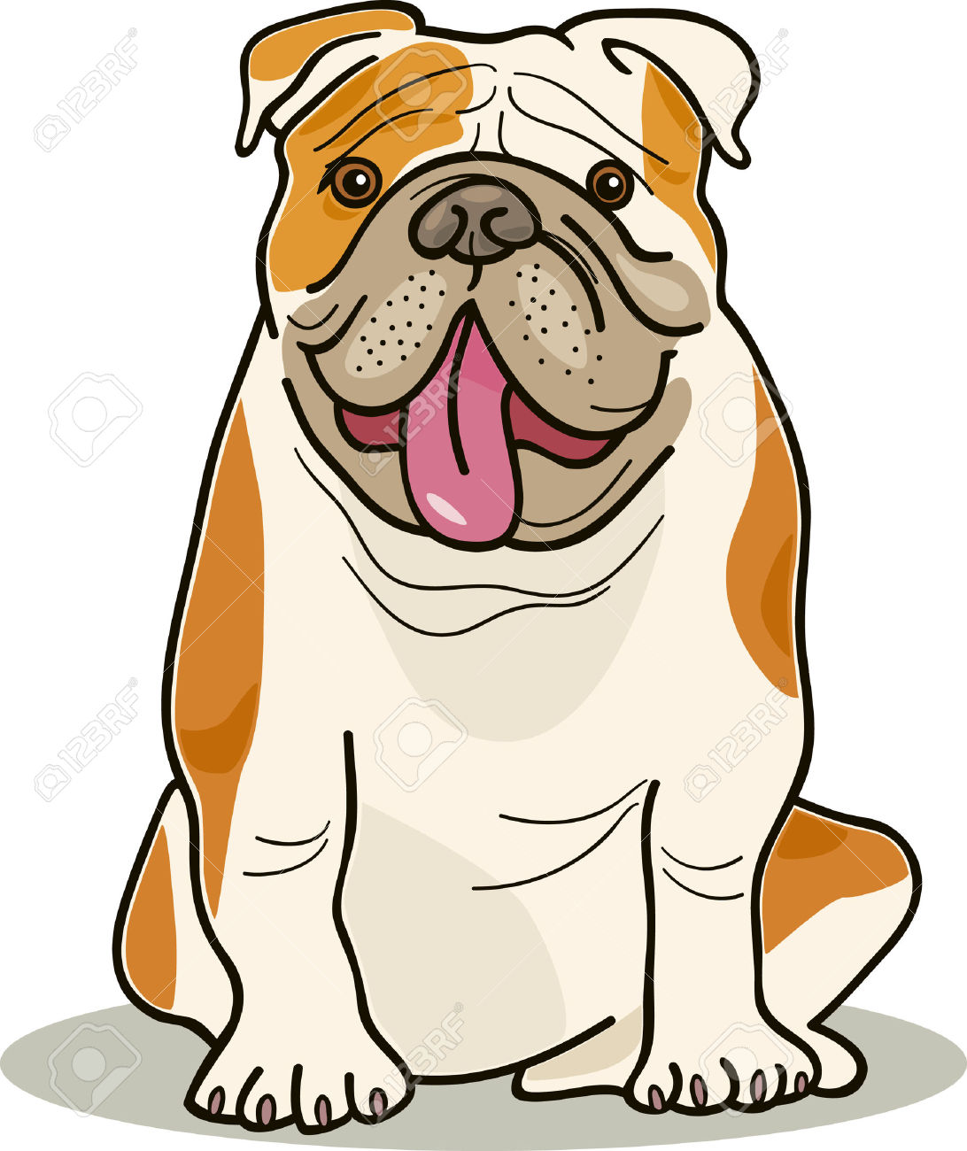 1092x1300 English Bulldog Clipart Silhouette 3507550