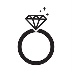 240x240 Free Engagement Ring Silhouette Clipart