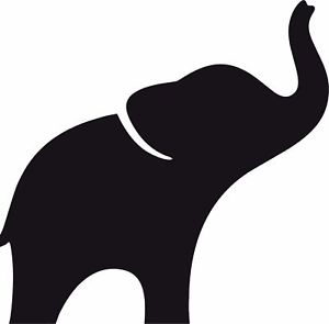 300x295 Window Wall Car Display Elephant Silhouette Decal Vinyl Sticker Ebay