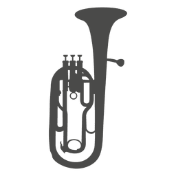 256x256 Brass And Woodwind Instrument Silhouettes