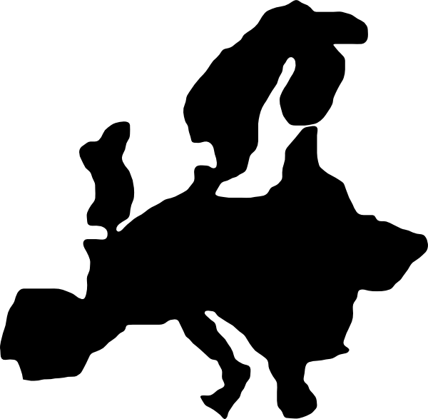 600x587 Europe Outline Clip Art