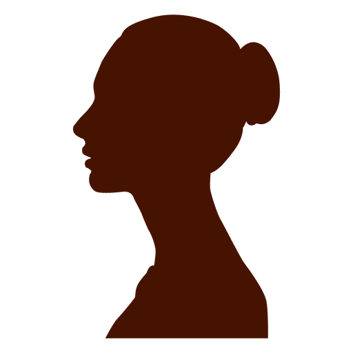 512x512 Woman Profile Silhouette Eastrn Europe