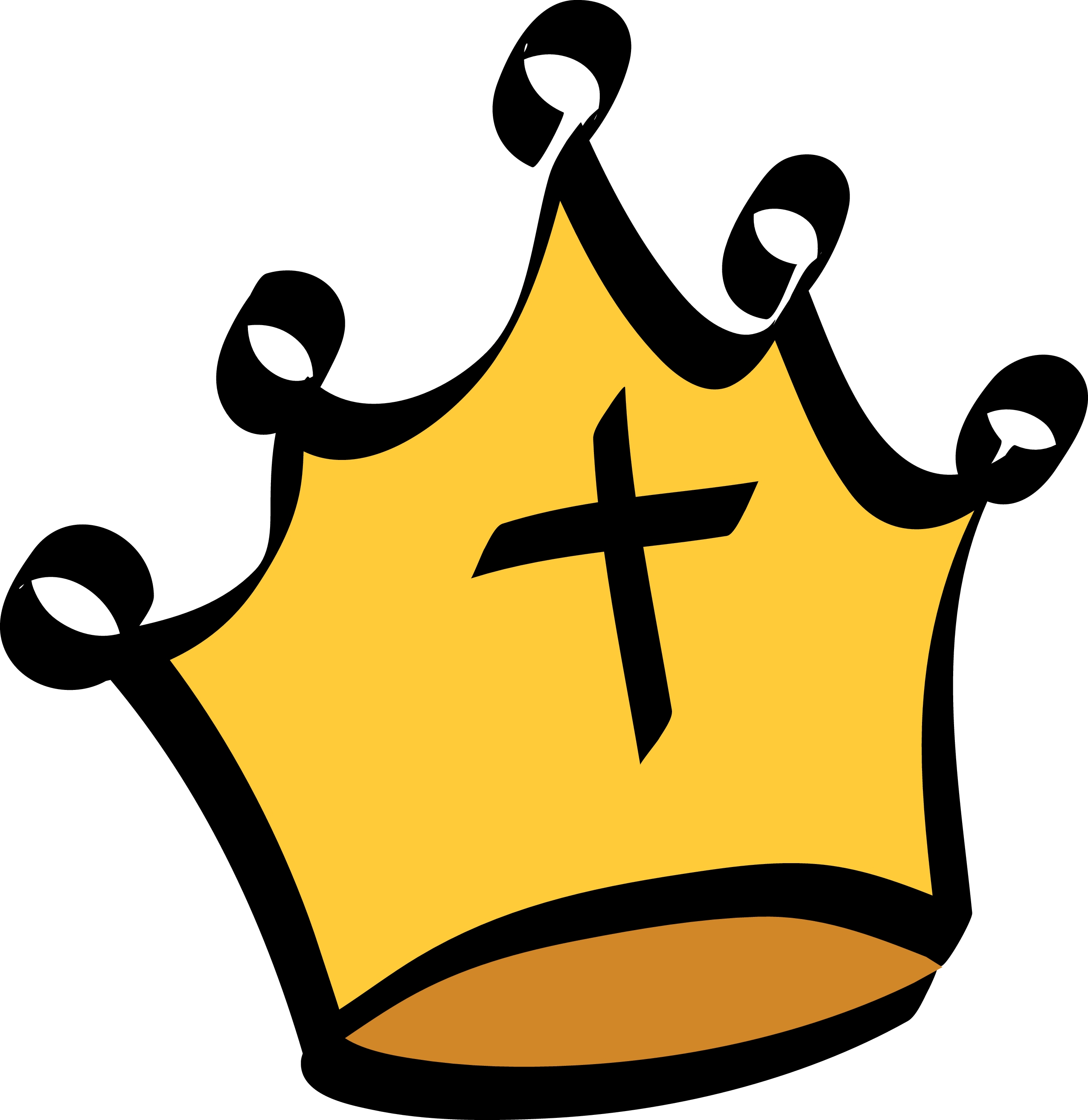 2550x2625 Evil Crown Clipart