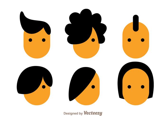 700x490 Man Head Free Vector Art