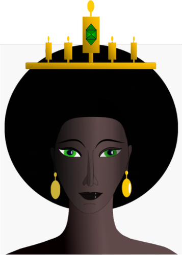 357x500 Queen Clipart African American