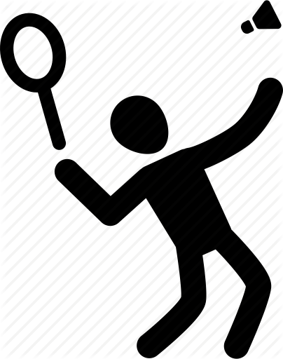 404x512 Athlete, Badminton, Exercise, Silhouette, Sport Icon Icon Search