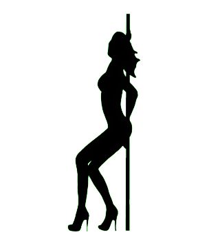 320x360 Exotic Dancer Silhouette Imphavok Impressions