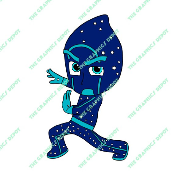 570x570 Pj Masks Night Ninja Svg Files, Dxf Files, Eps Files, Png Files