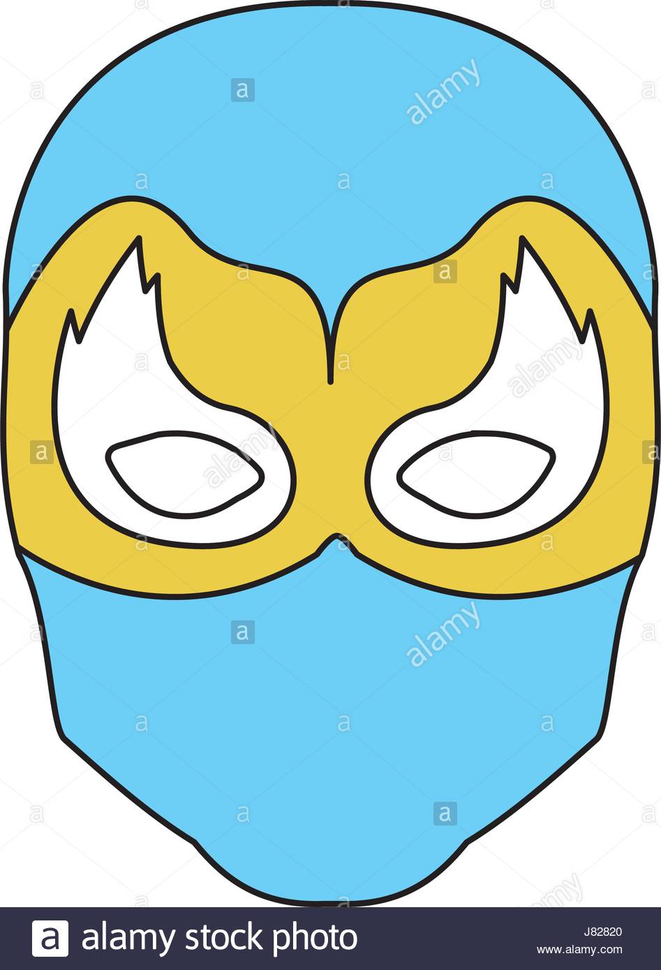 947x1390 Silhouette With Face Man Superhero Masked With Mask Shape