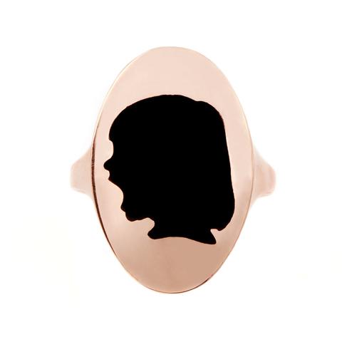 480x480 Custom Silhouette Ring Bell And Bird