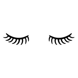 Eyelash Silhouette at GetDrawings | Free download