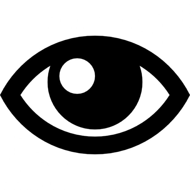 626x626 Eye Outline Icons Free Download