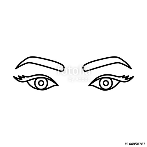 Eyes Silhouette at GetDrawings | Free download