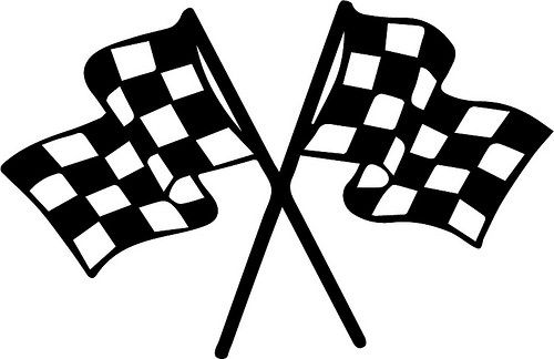 500x324 Race Flags Svg File, Cricut And Silhouettes