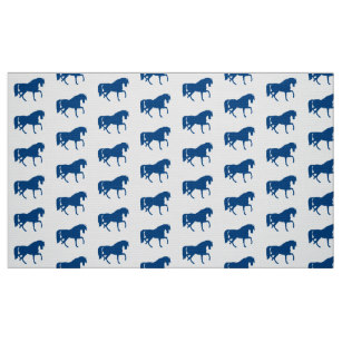 307x307 Horse Silhouette Fabric Zazzle